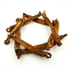 Lamb trachea dog treats – single-ingredient chew option for dogs that love to chew