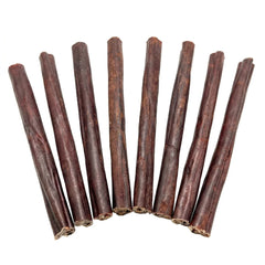 Natural liver glazed collagen braid dog treat