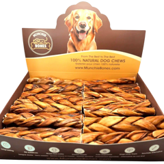Premium natural collagen braid for dogs