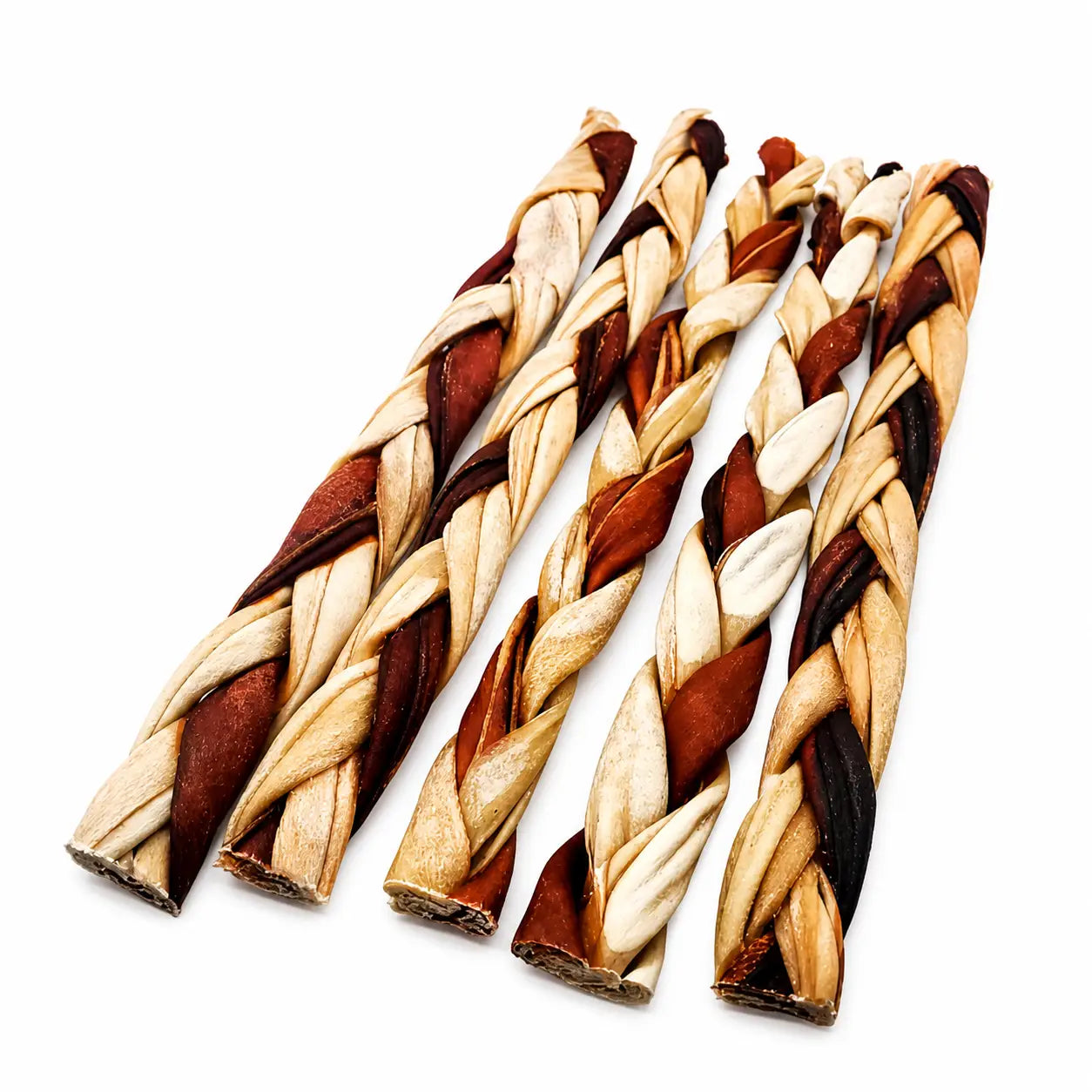 Munchie Bones braided two color collagen stick