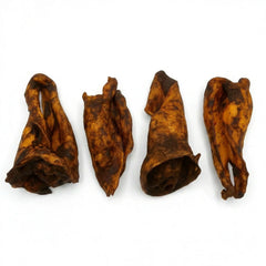 Multi-pack beef ears with liver glaze – crunchy natural chews for all breeds