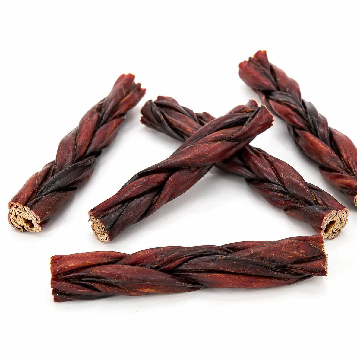 Collagen braid with savory liver glaze