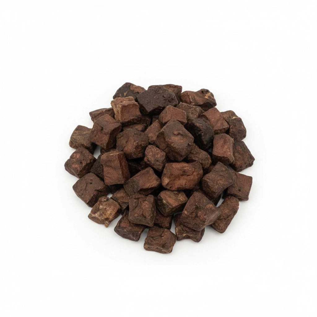 Dehydrated beef liver chops - single ingredient, packed with B vitamins