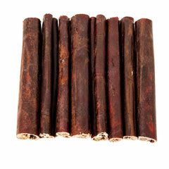 Gourmet liver glazed collagen braid dog chew