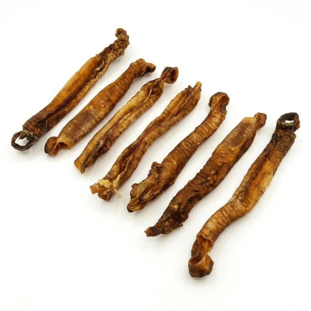 Multi-pack lamb trachea dog chews – single-ingredient chews for all breeds