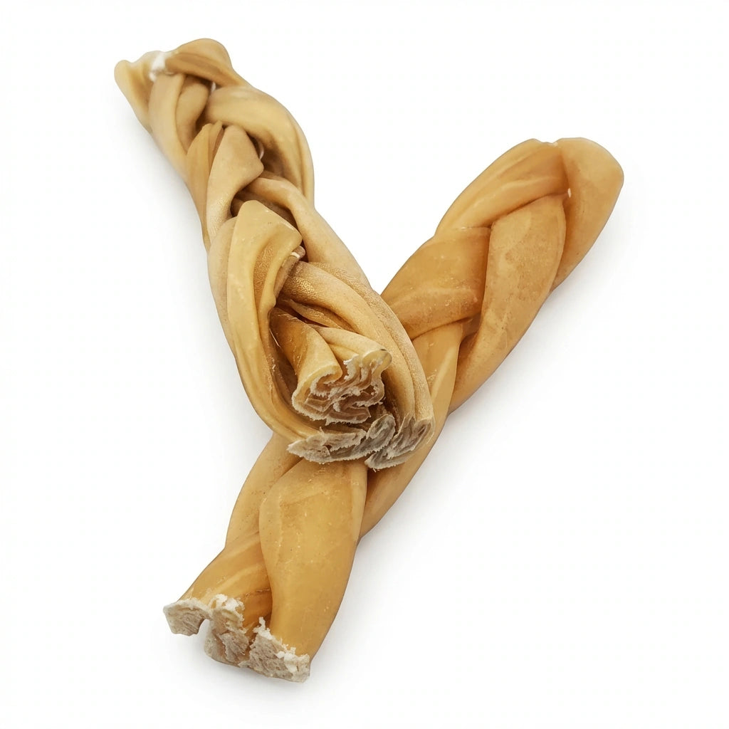 Munchie Bones braided collagen dog chew single ingredient natural treat