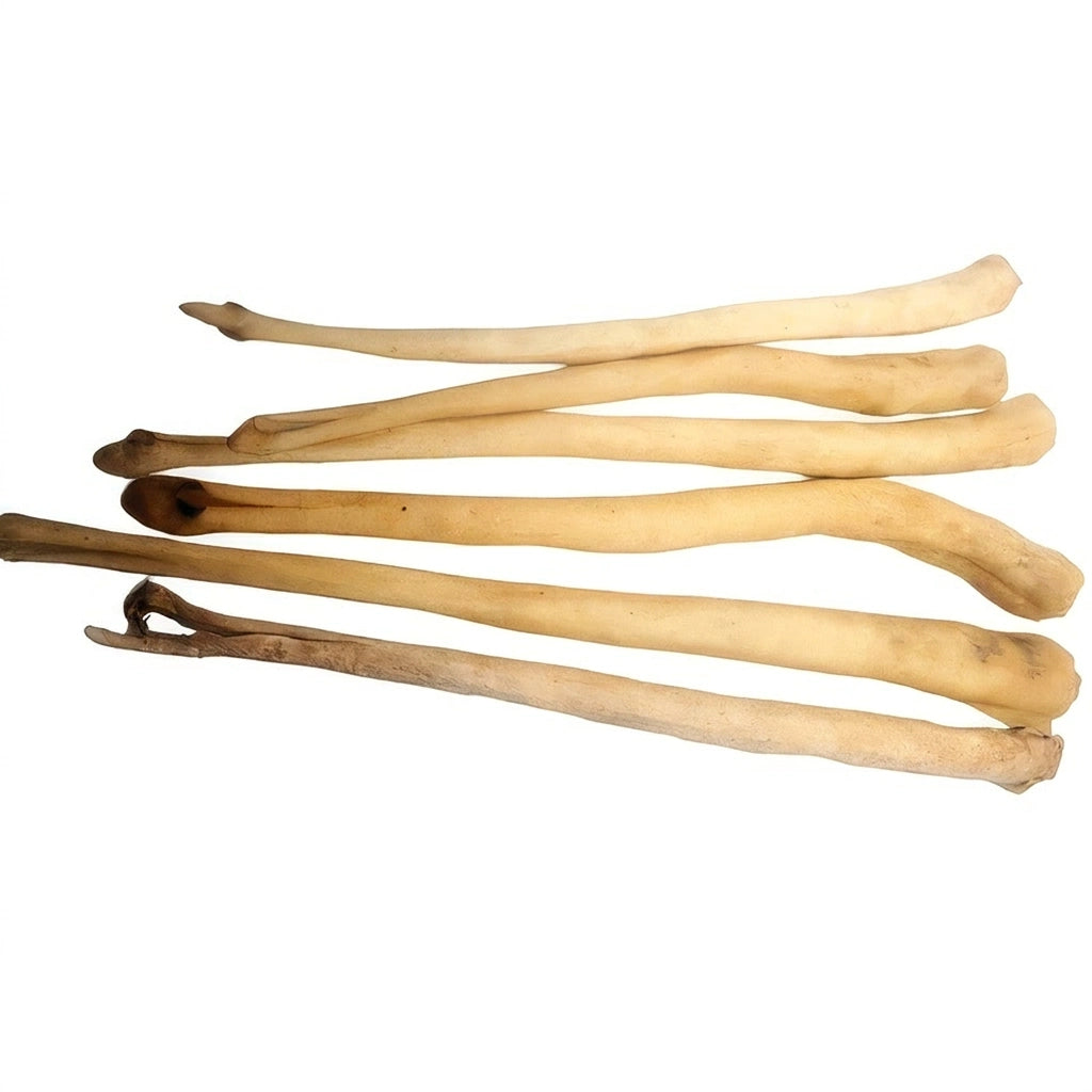 Multiple ox tail dog chews showing natural texture – durable chew treats for dogs”