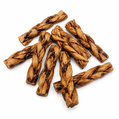 Wholesome braided collagen chew dog treat